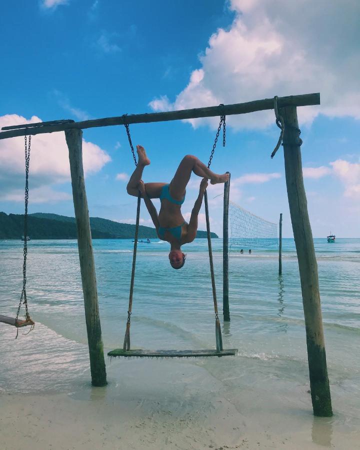 Lucky Sun Saracen Bay Hostel Koh Rong Sanloem Buitenkant foto